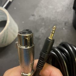 Microphone to Computer Cord New
