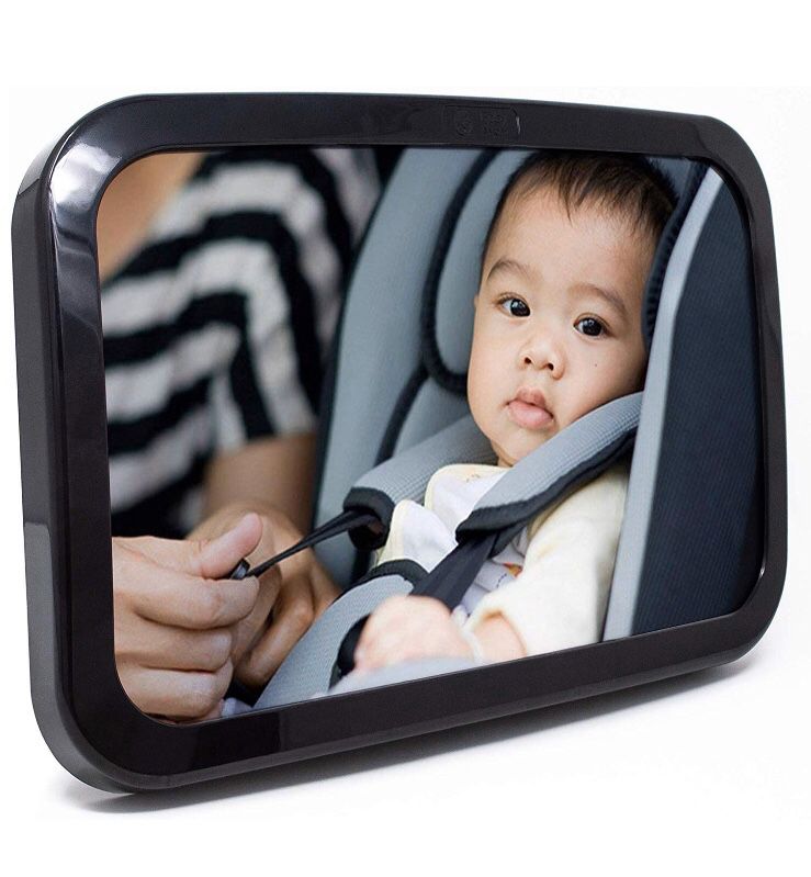 Back seat baby mirror