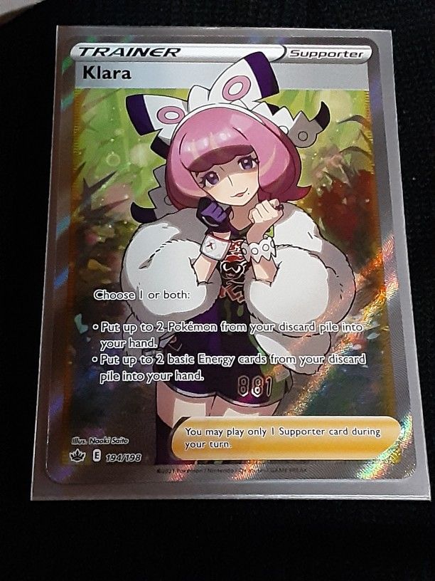 Kiara Trainer Pokémon Cards