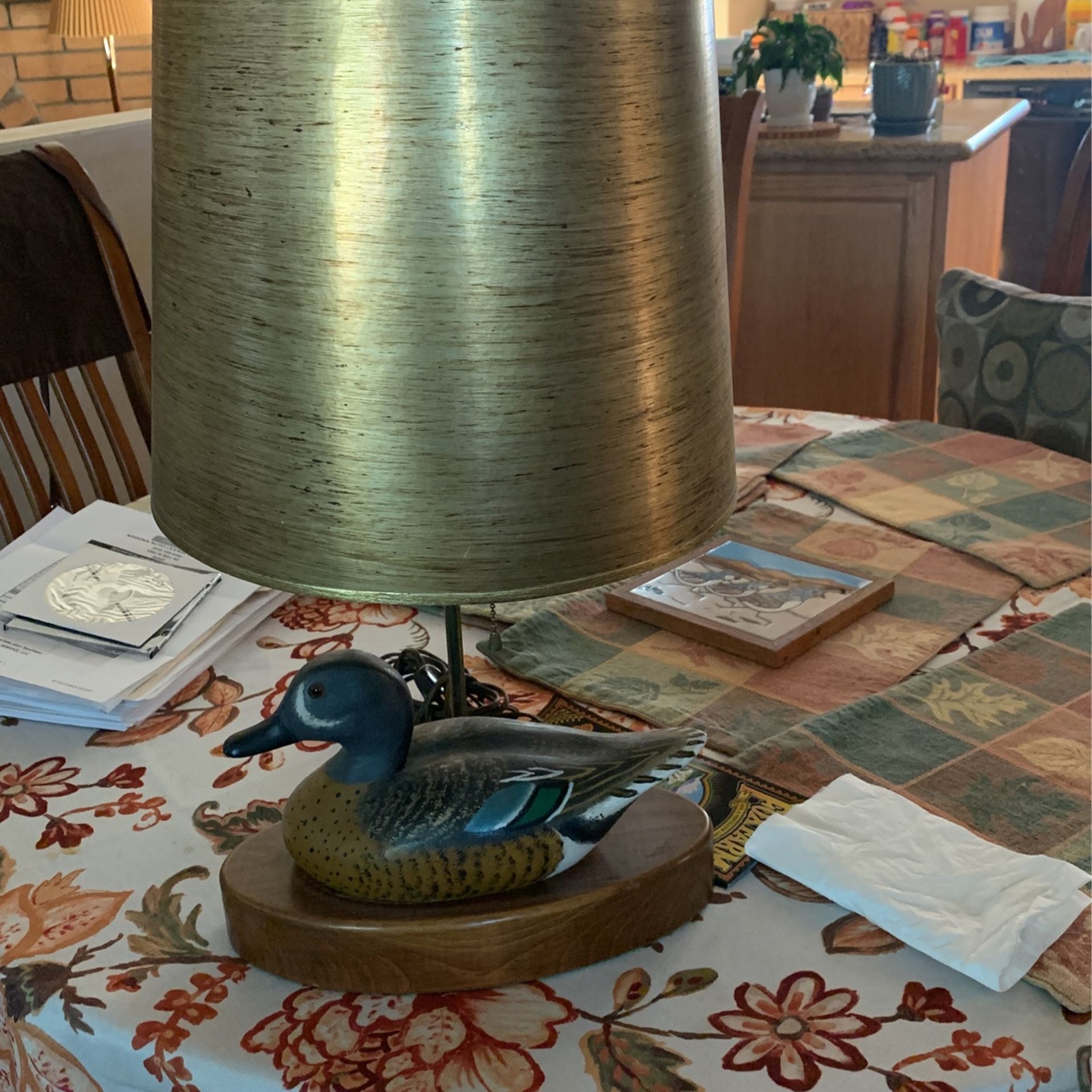 Lamp, Duck Decoy Lamp