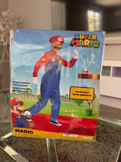 Super Mario Child Costume Size M (7-8)