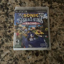 Sonic All Stars Racing PS3 