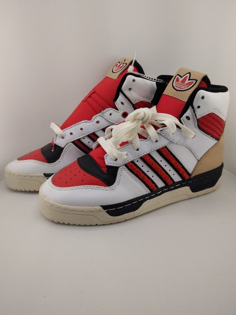 Adidas originals Rivalry Hi high Men's Sneaker Leather FZ6332 Bball Shoe Size 5.5