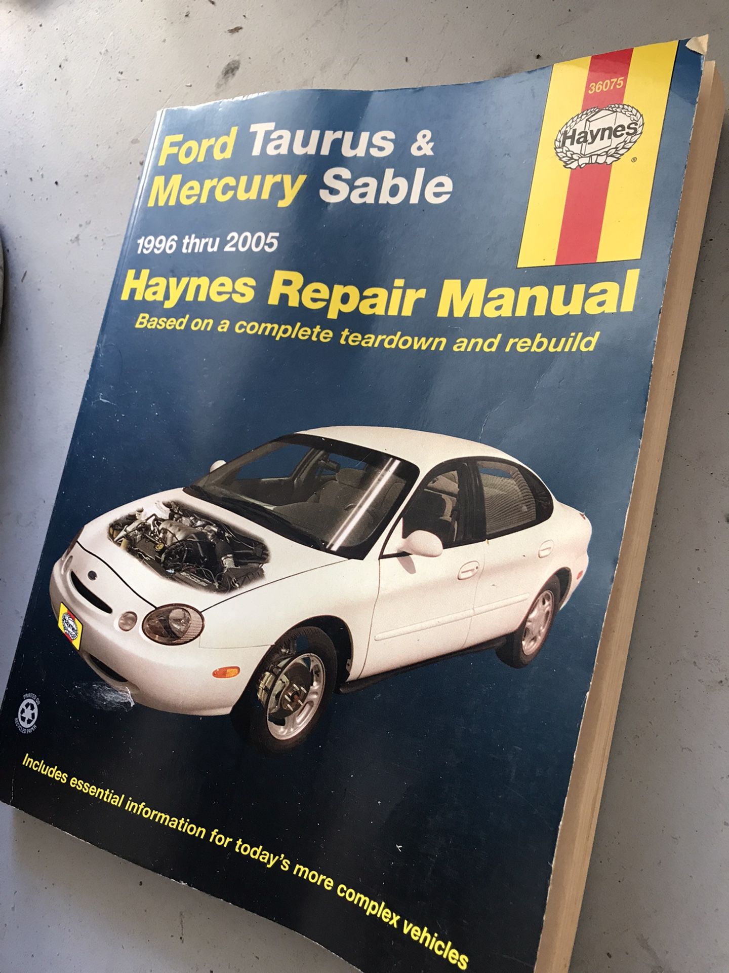 Ford Taurus Manual User.