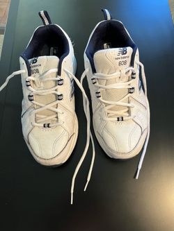 Men’s White New Balance 608-Size 9