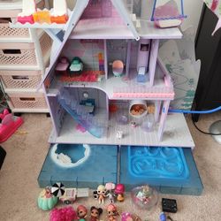 Lol Winter Disco Chalet Doll House