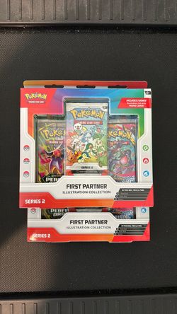 Pokémon First Partner Illustration Collection Series 2 - Set of 2