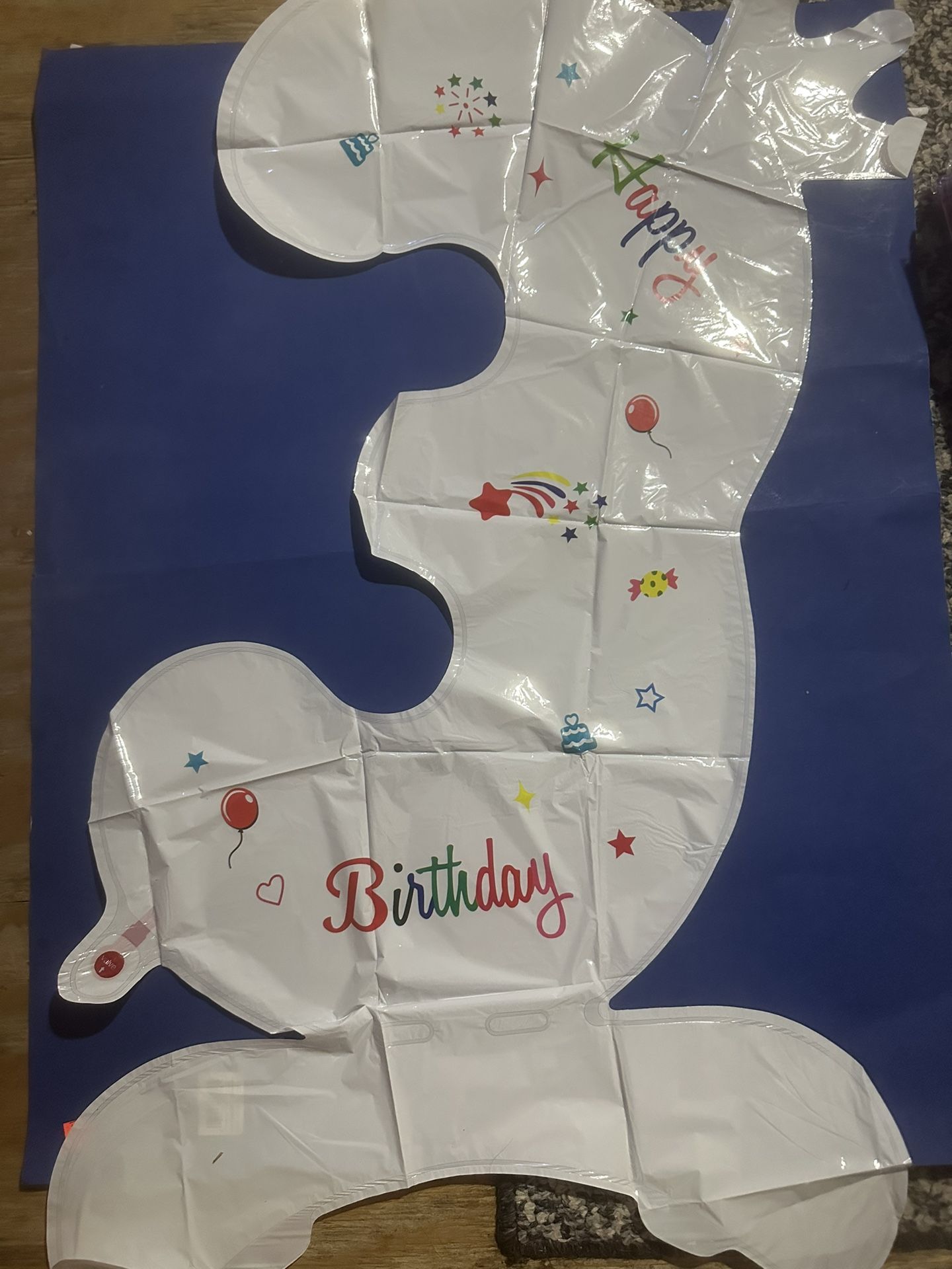 Self Standing Number Balloons