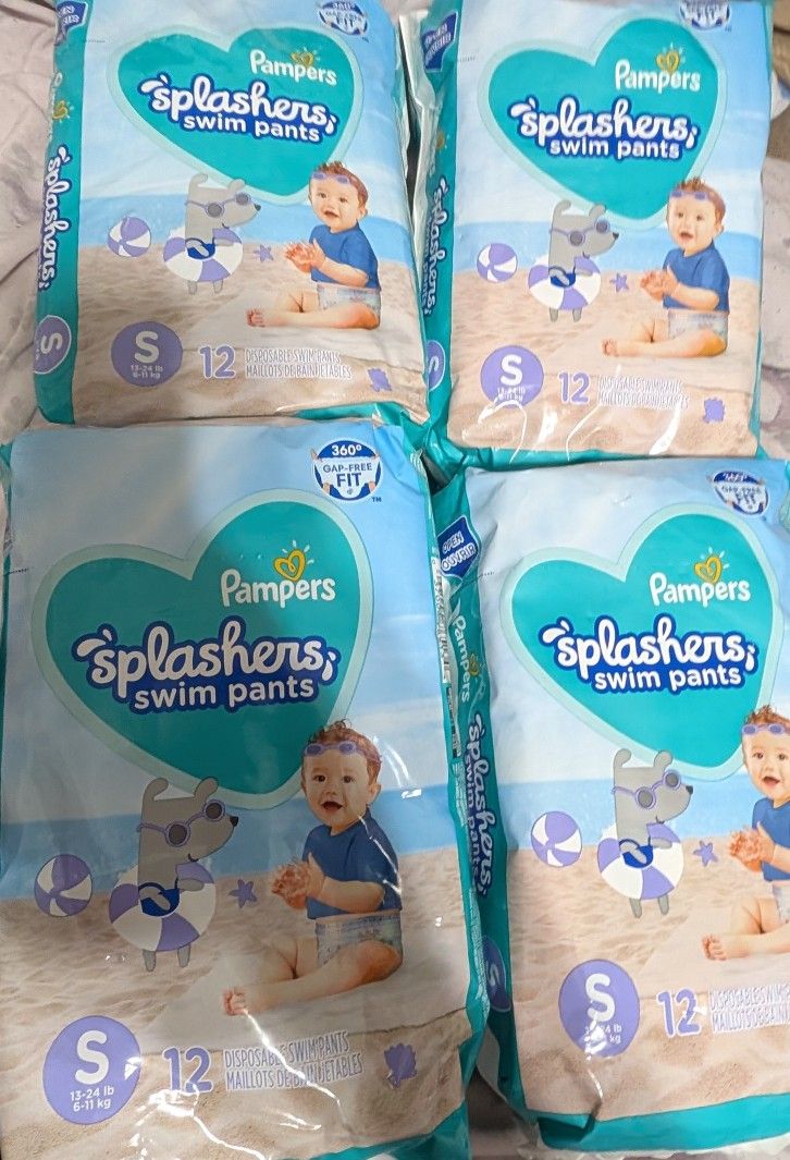Pampers Splashers Swim Diapers ( Small)