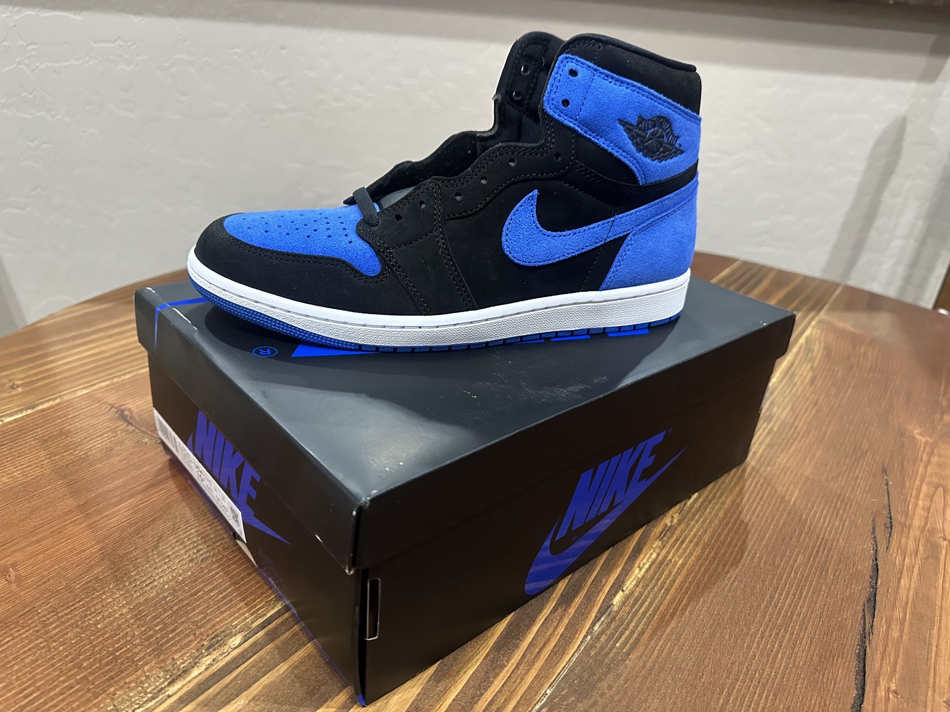 Air Jordan 1 Black And Blue **NEW IN BOX**
