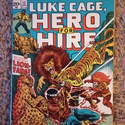 Luke Cage Hero For Hire #13. 1st. Lion Fang.