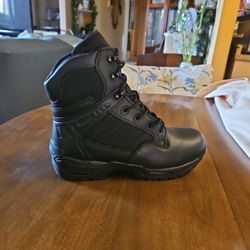 Black Combat Boots. NEW