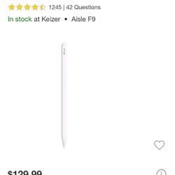 Apple Pen 2nd Generation