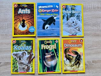 Kids Nonfiction Animal Book Set - Level 1 Readers