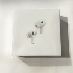 Apple Airpods Pro 2nd Generation Earbuds Earphones with MagSafe Charging Case.