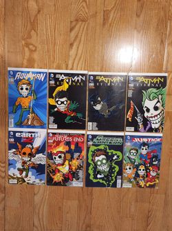 DC Day of The Dead Calaveritas Variant Comic Lot of 8 FN/VF MX Exclusive HTF