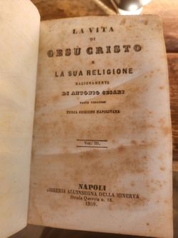 1839 vita di g cris antique latin