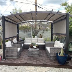 New 6pc Set Patio Furniture 