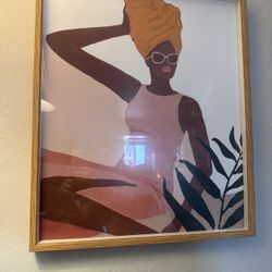 Contemporary Framed Canvas Art