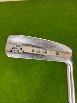 Vintage Kenneth Smith Stainless Blade Putter RH 34” Serial 107249 Rare