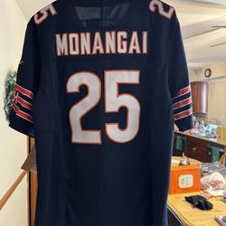 Chicago Bears Jerseys Williams Moore Odunze Loveland Monangai 