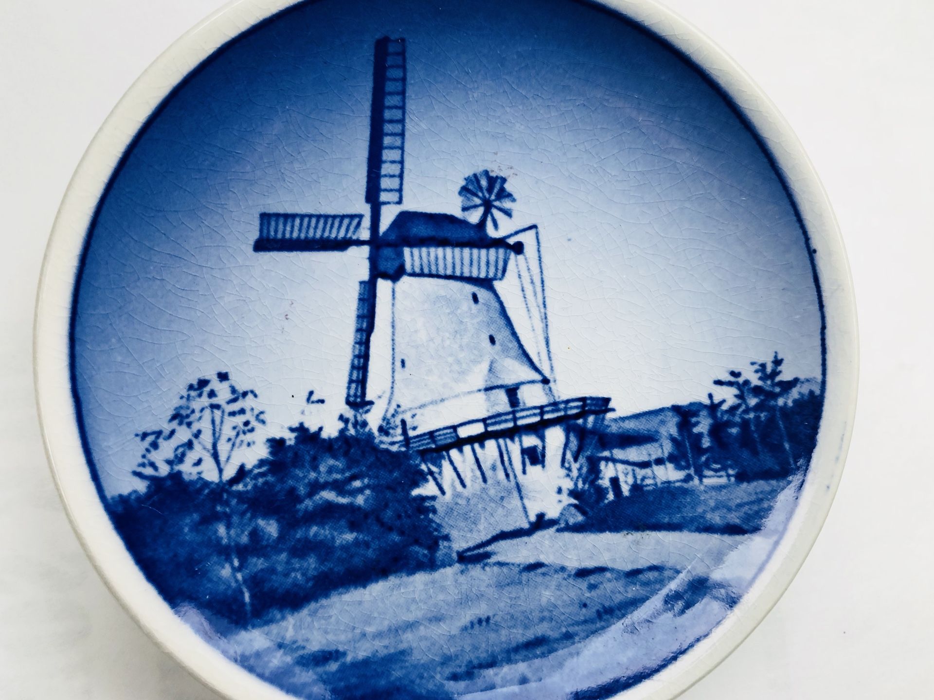 2 vintage Royal Copenhagen miniature Denmark dybbol molle