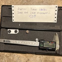 Matco Brake Digital Rotor & Drum Micrometer