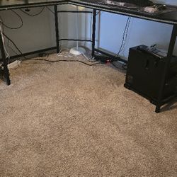Modern L-Shaped Computer Desk