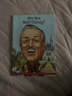 Who was Walt Disney? Children’s reading book