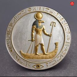 Egyptian Horus Symbol Mini Medallion