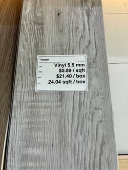 Toucan Vinyl Plank Flooring 5.5mm