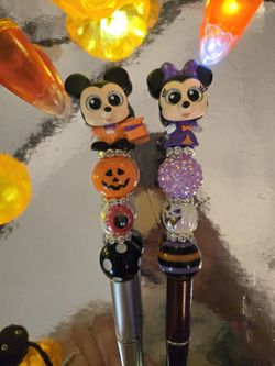 Halloween Beaded Pen