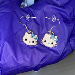 Hello Kitty Earrings On Sale