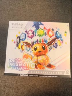 Prismatic evolutions elite trainer box