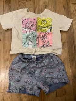 Toy Story girls outfit 4T