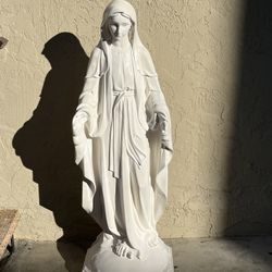4ft Tall Virgin Mary Statue