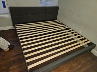 King size bed frame