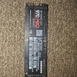 Samsung 970 Pro 1TB SSD