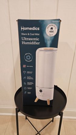 New Homedics Warm and Cool Mist Humidifier