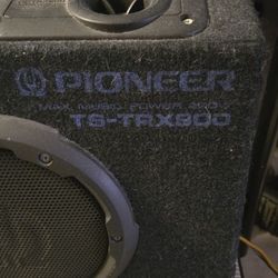 Pioneer Low Profile Truck  Speaker In Box