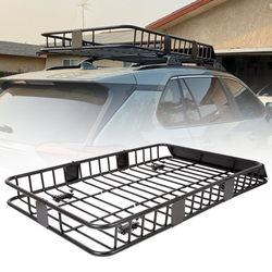 New 64x40 Roof Top Cargo Rack Basket Canasta Para Techo Maletas