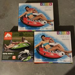 3 Brand New Floats 