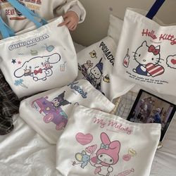 Sanrio Tote, Hello Kitty Bag, Kuromi Tote