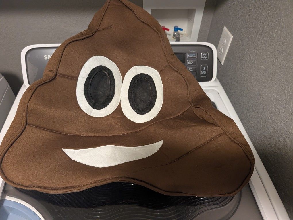 Poop Emoji Costume Head