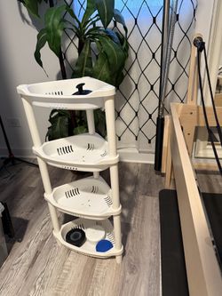 Shower Caddy Plastic White