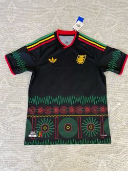 Jamaica x Bob Marley Adidas 2026 Away Soccer Football Jersey Shirt KD0952 Medium