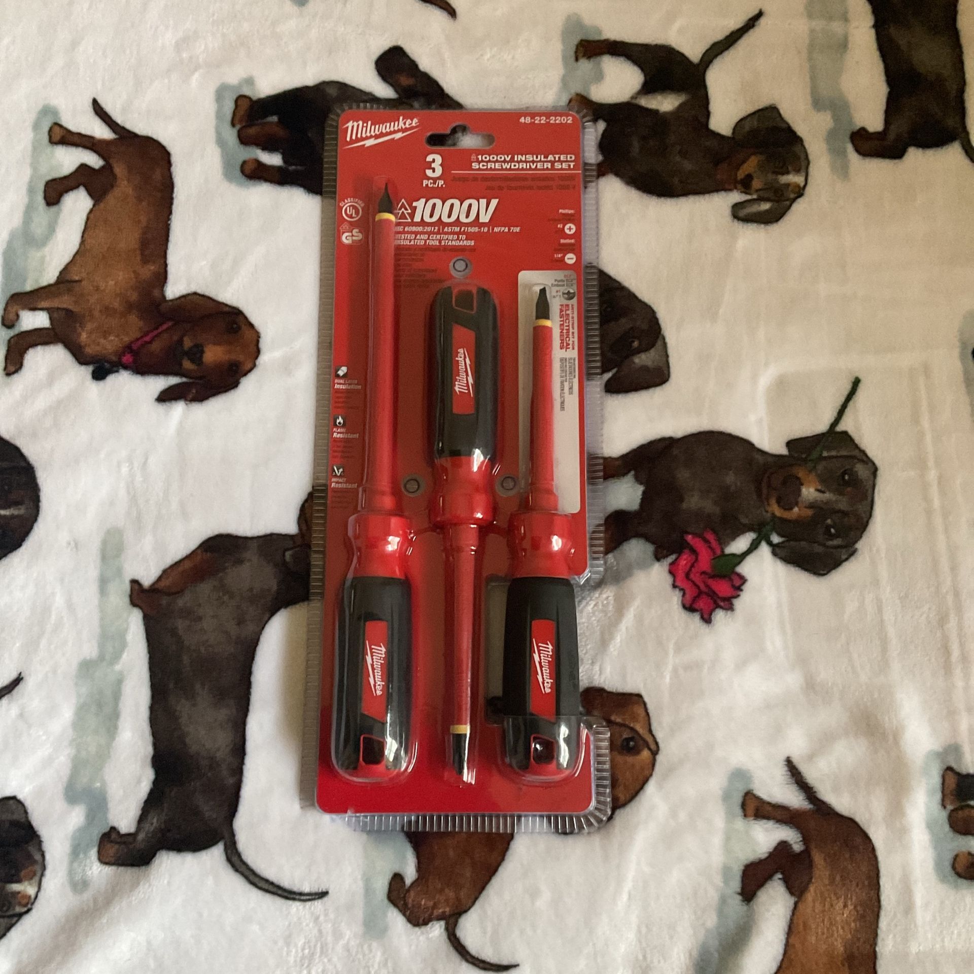 Milwaukee 1000v Insulated Screwdriver Set
