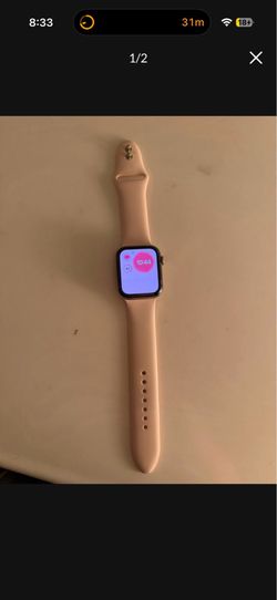 Gold apple watch series 6