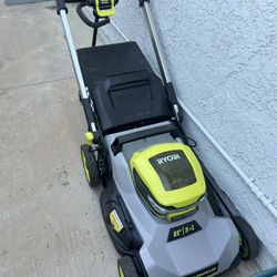 Ryobi 40V Electric Cordless Lawnmower & Weed Wacker