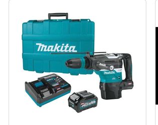 Makita 40V Max XGT Brushless Cordless 1-9/16 in. AVT Rotary Hammer Kit, AFT, AWS Capable (4.0Ah)